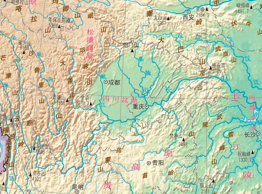 四川省最新交通地图揭秘，交通脉络与四川风采展现