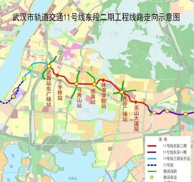 武汉地铁5号线最新线路图详解